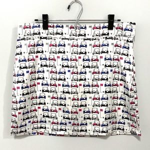 Cute Patterned Golf Skirt
